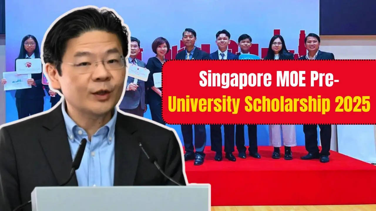 Singapore MOE Pre University Scholarship 2025